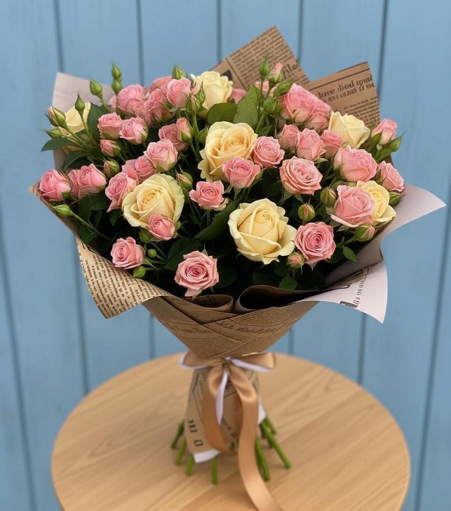 Букет цветов из: Розы в Рождествено