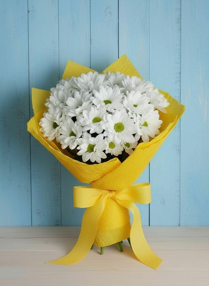 Букет цветов из: Хризантемы в Рождествено