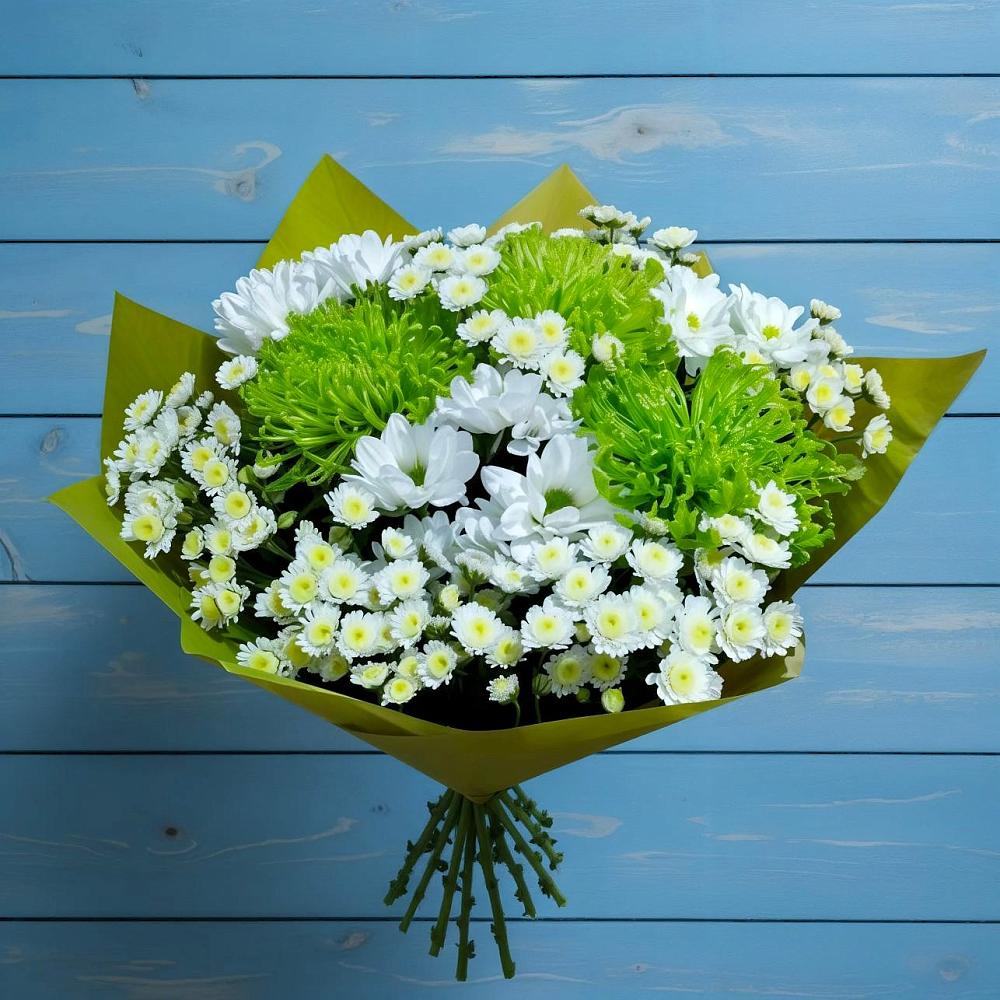 Букет цветов из: Хризантемы в Рождествено