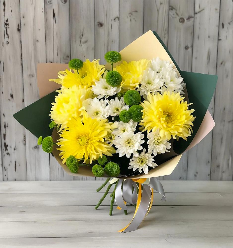 Букет цветов из: Хризантемы в Рождествено