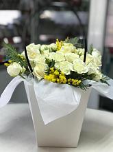 Цветочная композиция из Розы  в Рождествено