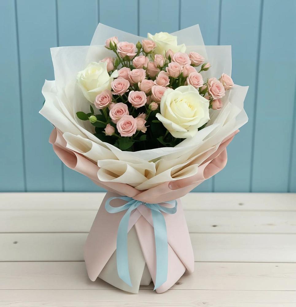 Букет цветов из: Розы в Рождествено